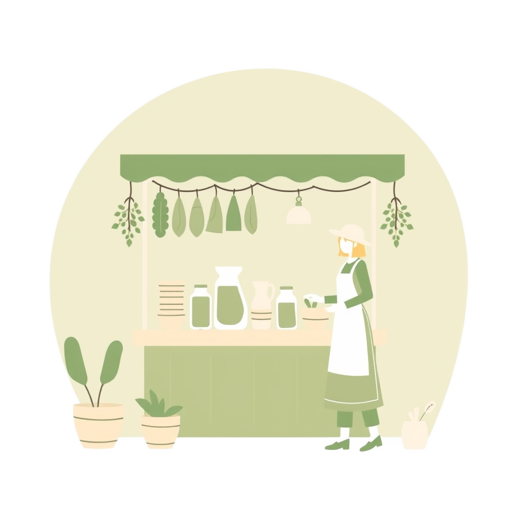 Exposer au Green Market